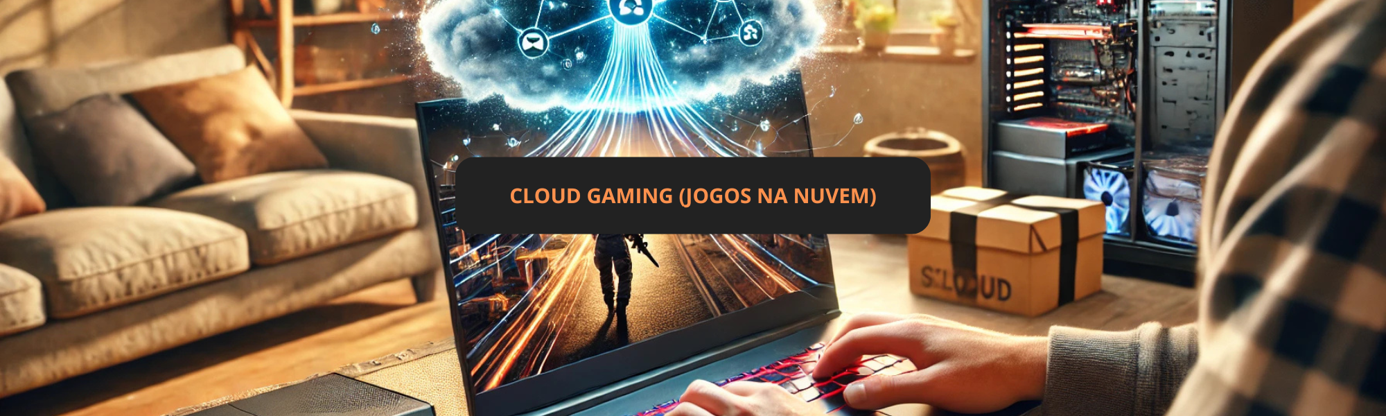 Cloud gaming jogos na nuvem